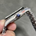 Rolex Daydate 40 mm President Fluted Bezel Ice blue Dial 228236 - Image 6