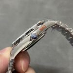 [Super Clone] Rolex Daydate 40 mm President Fluted Bezel Blue ombre Dial 228236 - Image 7