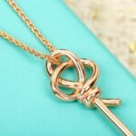 Tiffany and Co TIFFANY Knot Small Key Pendant - Image 4