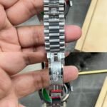 Rolex Daydate 40 mm President Fluted Bezel Bright black set with diamonds Dial 228236 - Image 7
