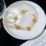 Van Cleef and Arpels Vintage Alhambra bracelet 5 motifs - Image 4