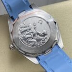 Omega Seamaster Aqua Terra Worldtimer 150M 43mm Steel On Rubber Strap Blue Dial - Image 7
