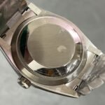 [Super Clone] Rolex Datejust 36 mm Oyster Fluted Bezel Bright blue set with diamonds Dial 126234 - Image 6