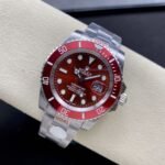 Rolex Submariner Date 41 mm Oyster Red Bezel Red Dial - Image 3