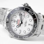 Omega Seamaster Diver 300M 42mm Steel On Steel White Dial - Image 6