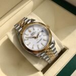 [Super Clone] Rolex Datejust 41 mm Jubilee Fluted Bezel White Dial 126333 - Image 2