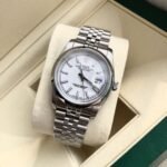 [Super Clone] Rolex Datejust 36 mm Jubilee Domed Bezel White Dial - Image 4
