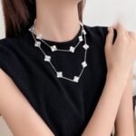Van Cleef and Arpels Vintage Alhambra long necklace 20 motifs - Image 6