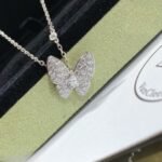 Van Cleef and Arpels Two Butterfly pendant - Image 4
