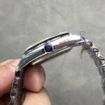 Rolex Daydate 36 mm President Fluted Bezel Blue ombre Dial 128239 - Image 6