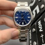 Rolex Oyster Perpetual 36 mm Oyster Trapeze Bezel Blue Dial - Image 2