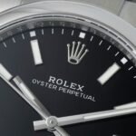 Rolex Oyster Perpetual 36 mm Oyster Trapeze Bezel Black Dial 126000 - Image 4