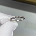 Van Cleef and Arpels Perlée pearls of gold ring small model - Image 2