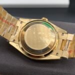 [Super Clone] Rolex Daydate 36 mm President Brilliant diamond set Bezel Champagne colour set with diamonds Dial 128348RBR - Image 7