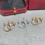 CARTIER Juste un Clou hoop earrings small model paved - Image 7