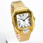 CARTIER Santos de Cartier watch Medium model 41.9 mm x 35.1 mm - Image 9