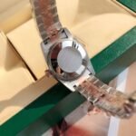 [Super Clone] Rolex Lady Datejust 28 mm Jubilee Brilliant diamond set Bezel Olive green set with diamonds Dial 279381RBR - Image 6