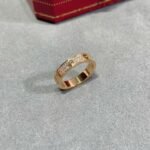 CARTIER LOVE ring small model paved - Image 2