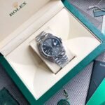 [Super Clone] Rolex Datejust 41 mm Jubilee Fluted Bezel Slate Dial 126334 - Image 9