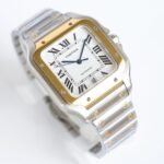 CARTIER Santos de Cartier watch Large model 47.5 mm x 39.8 mm - Image 9
