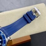 Omega Seamaster Diver 300M 42mm Steel On Rubber Strap Blue Dial - Image 8