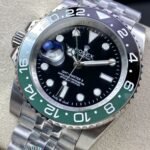 [Super Clone] Rolex GMT Master II 40 mm Oyster Black and green Bezel Black Dial 126720VTNR - Image 6