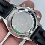 [Super Clone] Rolex Cosmograph Daytona 40 mm Oysterflex Ceramic Bezel Meteorite and black Dial 126519LN - Image 9