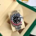 Rolex GMT Master II 40 mm Oyster Red and blue Bezel Black Dial 126710BLRO - Image 2