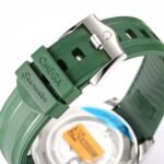 Omega Seamaster Diver 300M 42mm Steel On Rubber Strap Green Dial - Image 8