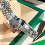 [Super Clone] Rolex Datejust 36 mm Jubilee Brilliant diamond set Bezel Bright black Dial 116244 - Image 8