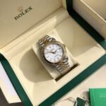 [Super Clone] Rolex Datejust 41 mm Jubilee Fluted Bezel White Dial 126333 - Image 9