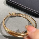 Tiffany and Co TIFFANY Knot Double Row Hinged Bangle - Image 3