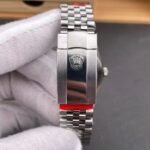 [Super Clone] Rolex Datejust 41 mm Oyster Fluted Bezel Bright blue set with diamonds Dial 126334 - Image 10