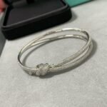 Tiffany and Co TIFFANY Knot Double Row Bracelet - Image 7