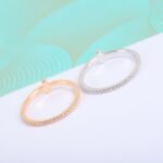 Tiffany and Co TIFFANY T Diamond Wire Band Ring - Image 3