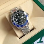 [Super Clone] Rolex GMT Master II 40 mm Jubilee Blue and black Bezel Black Dial 126710BLNR - Image 10
