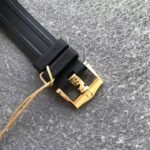 Omega Seamaster Diver 300M 42mm Yellow Gold On Rubber Strap Black Dial - Image 9
