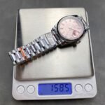 Rolex Daydate 36 mm President Fluted Bezel Pink Dial 128239 - Image 8