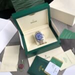 [Super Clone] Rolex Submariner Date 41 mm Oyster Blue ceramic Bezel Bright blue Dial 126613LB - Image 10