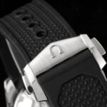 Omega Speedmaster Racing 40mm Steel On Rubber Strap White Dial - Image 9