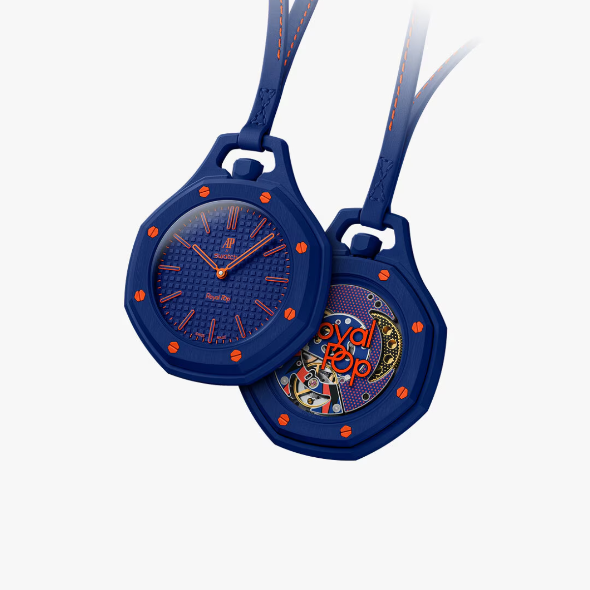 8.png Swatch Royal Pop Orenji Hachi Bioceramic Watch - Image 1