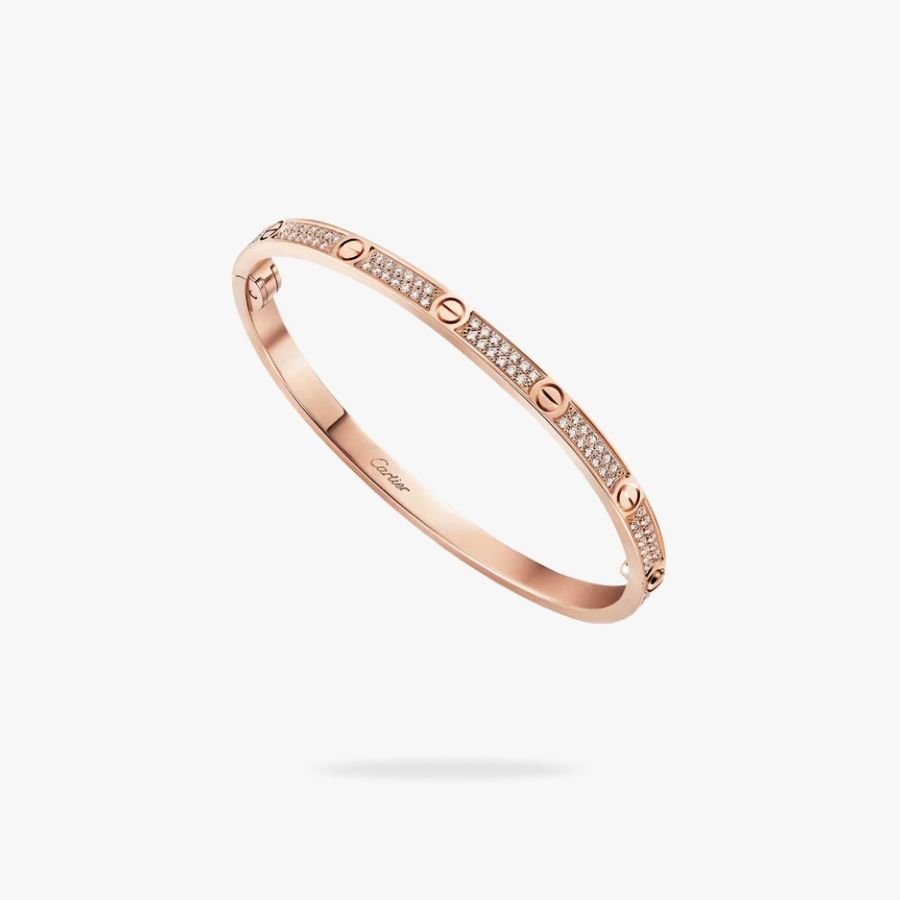 CEL-B-CAR-022.jpg CARTIER LOVE bracelet small model paved - Image 1