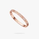 CARTIER LOVE bracelet classic model paved