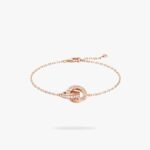 CARTIER LOVE bracelet on chain paved