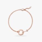 CARTIER LOVE bracelet on chain 2 diamonds