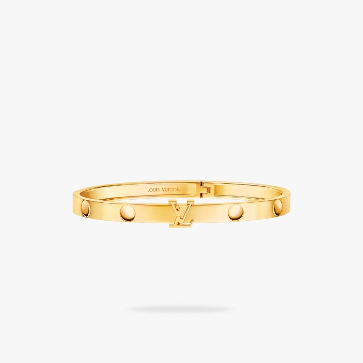 CEL-B-LV-016.jpg LOUIS VUITTON Empreinte Bangle - Image 1