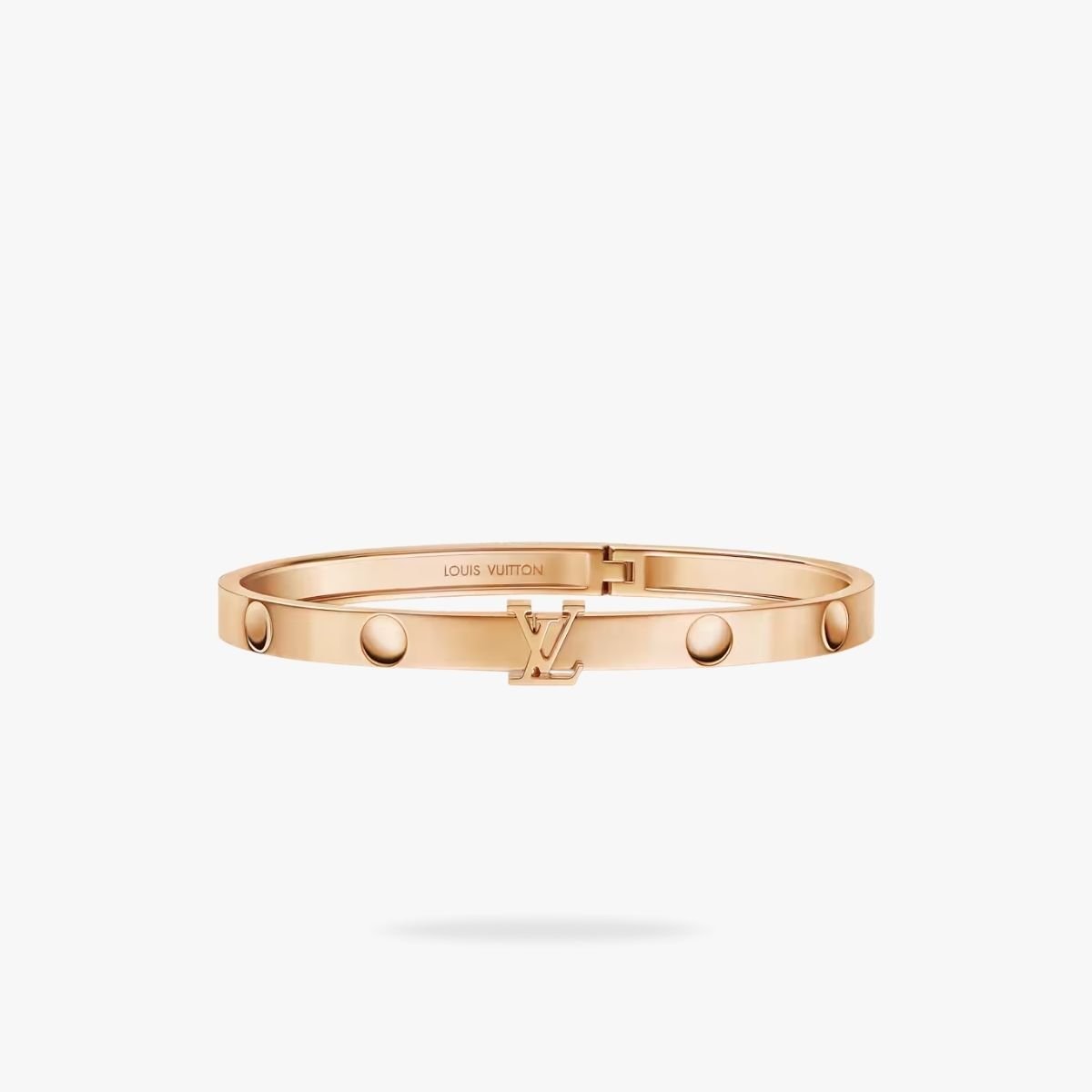 CEL-B-LV-017.jpg LOUIS VUITTON Empreinte Bangle - Image 1