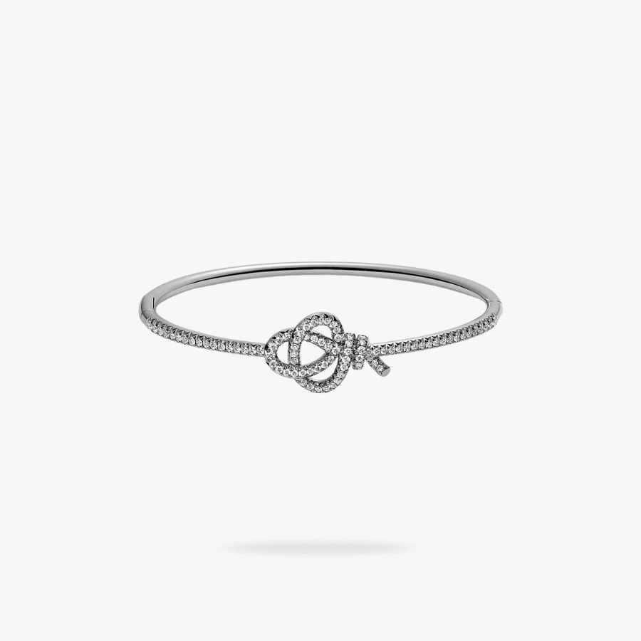 CEL-B-TIF-071.jpg Tiffany and Co TIFFANY Knot Hinged Bracelet - Image 1