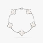Van Cleef and Arpels Vintage Alhambra bracelet 5 motifs