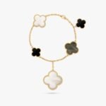 Van Cleef and Arpels Magic Alhambra bracelet 5 motifs